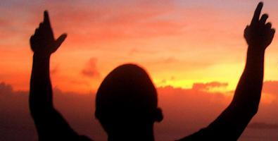 Raising Hands in Worship